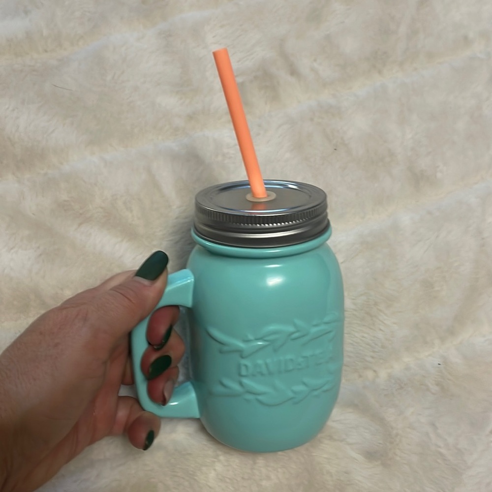 David’s Tea Mason Jar with Lid